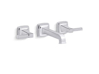 RIFF WALL-MOUNT BATHROOM SINK FAUCET TRIM, 1.2 GPM