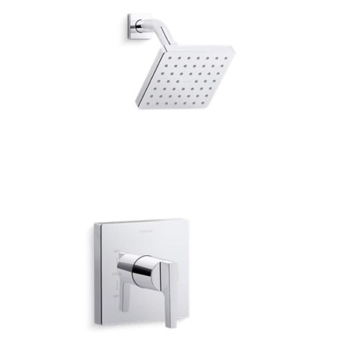 HONESTY® RITE-TEMP® SHOWER TRIM WITH 2.5 GPM SHOWERHEAD AND LEVER HANDLE