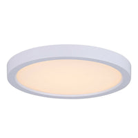 LOW PROFILE DIMMABLE 7-INCH 3000K LED FLUSH MOUNT LIGHT, LED-SM7DL