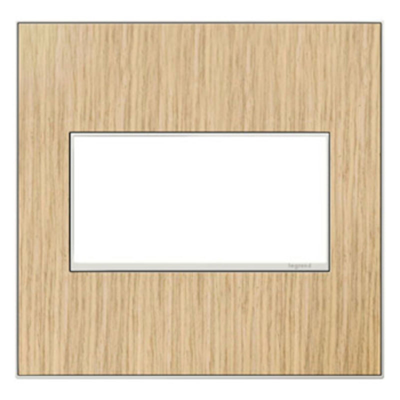 ADORNE 2-GANG REAL MATERIAL WALL PLATE