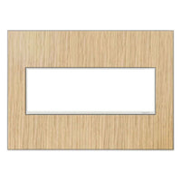 ADORNE 3-GANG REAL MATERIAL WALL PLATE