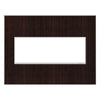 ADORNE 3-GANG REAL MATERIAL WALL PLATE