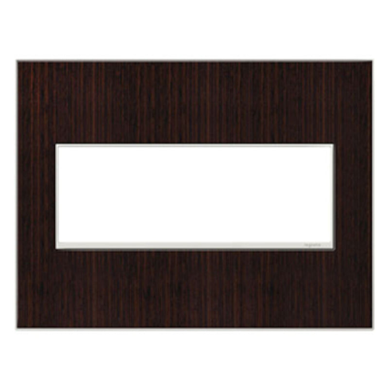 ADORNE 3-GANG REAL MATERIAL WALL PLATE