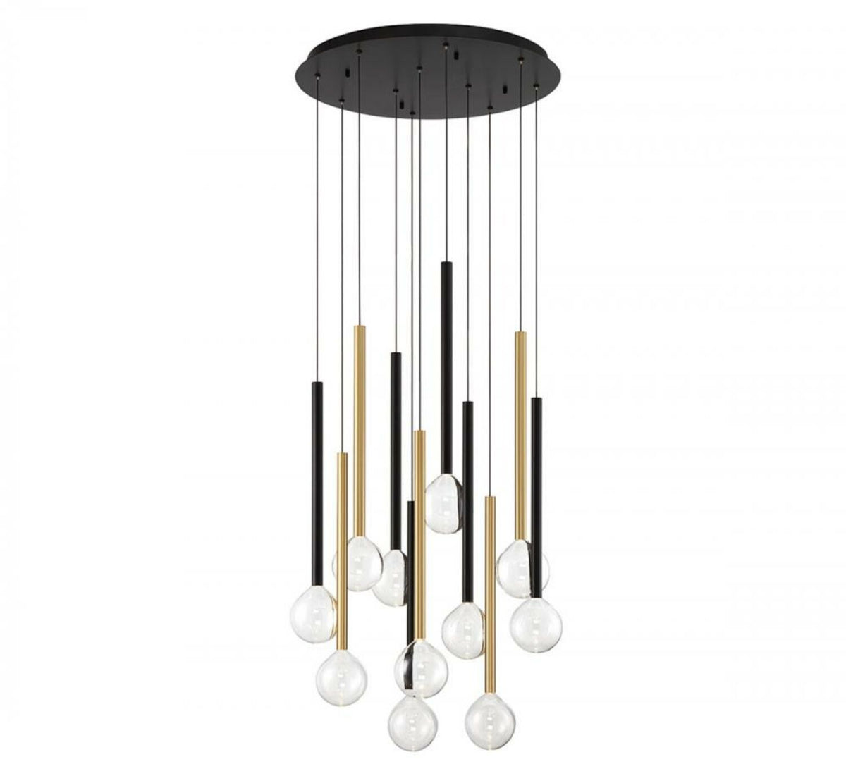 POSITANO 11 LIGHT ROUND LED CHANDELIER