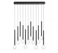 POSITANO 12 LIGHT LINEAR LED CHANDELIER