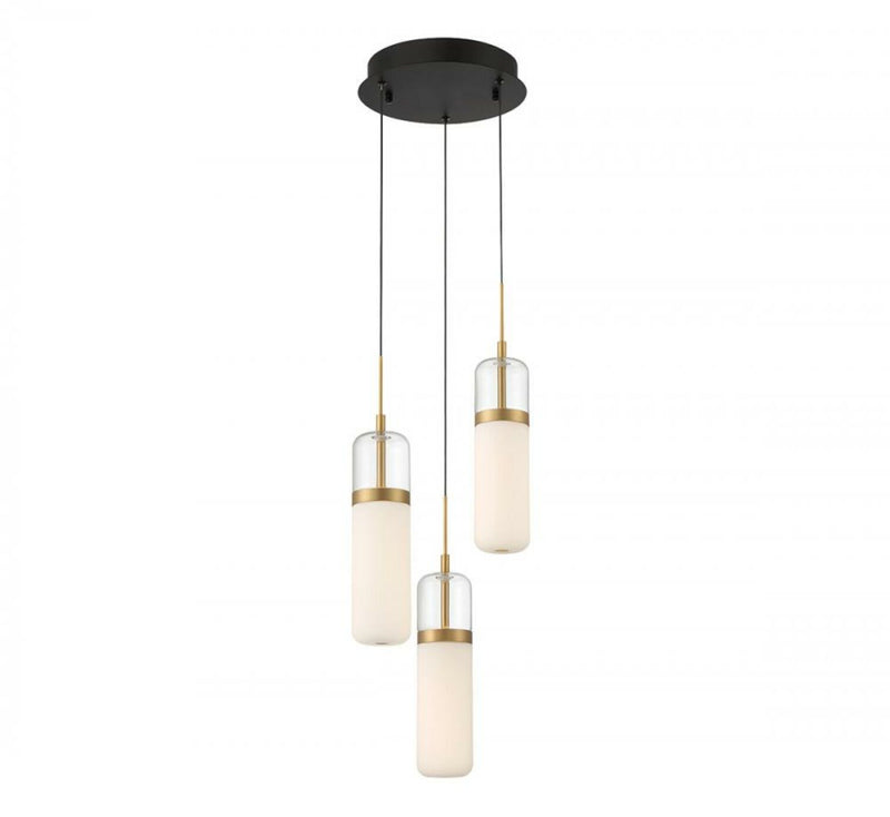 VERONA 3 LIGHT ROUND LED PENDANT