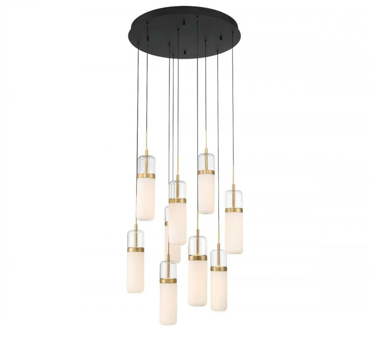 VERONA 9 LIGHT ROUND LED CHANDELIER