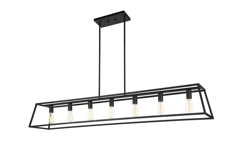 CANDOR 7 LIGHT LINEAR CHANDELIER