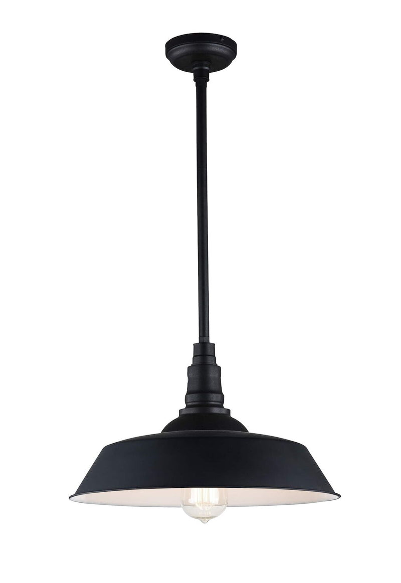 SCACCHI 1 LIGHT 18" CEILING PENDANT