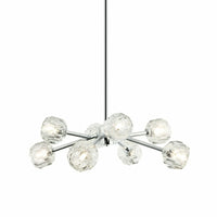 ROSA 8 LIGHT CHANDELIER