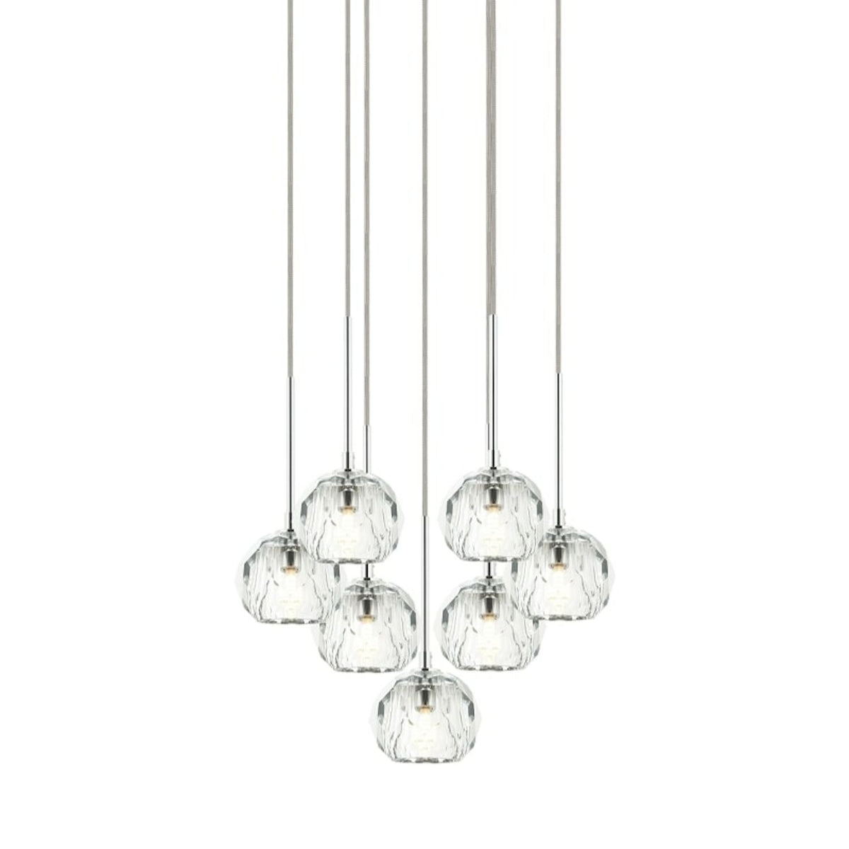 ROSA 7 LIGHT PENDANT CHANDELIER