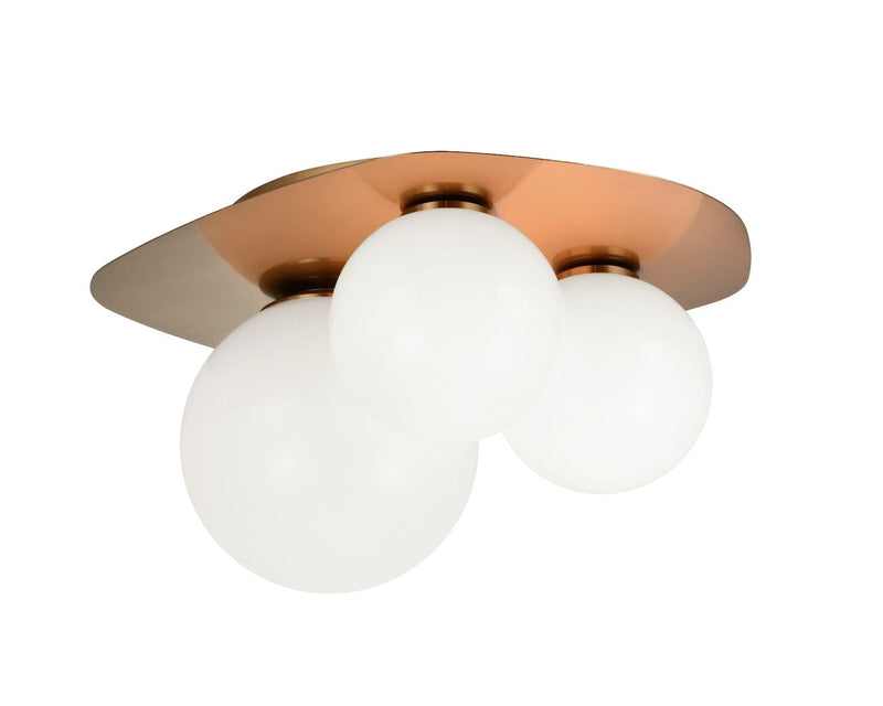 RAZZ 3 LIGHT SEMI-FLUSH MOUNT