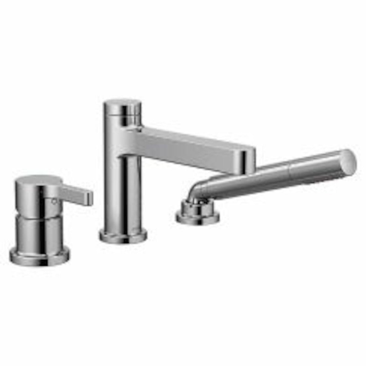 VICHY ONE-HANDLE LOW ARC ROMAN TUB FAUCET INCLUDES HAND SHOWER