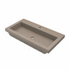 NATIVESTONE® TROUGH 3619 36-INCH RECTANGULAR BATHROOM SINK, NSL3619