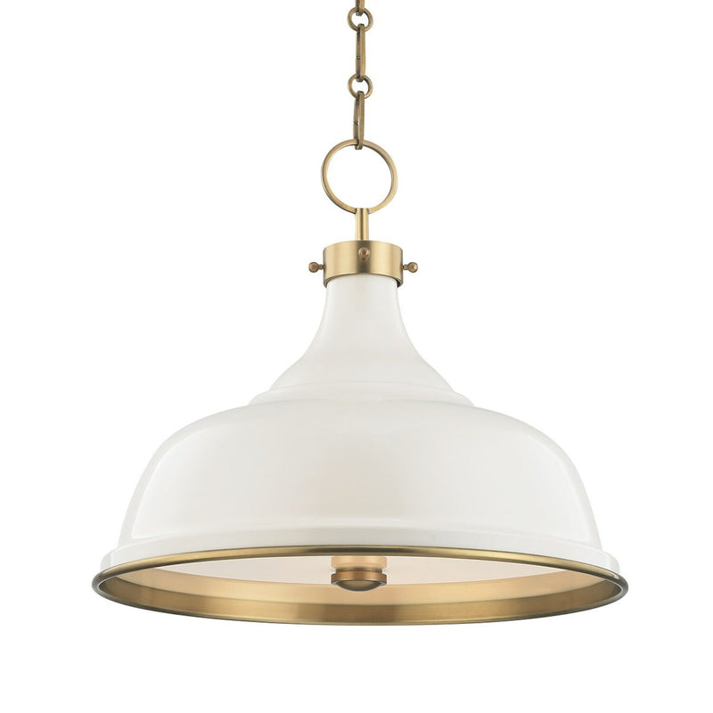 PAINTED NO.1 3-LIGHT PENDANT LIGHT, MDS300