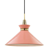 MITZI KIKI 1-LIGHT LARGE PENDANT LIGHT, H251701L