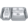 STEEL QUEEN UNDERMOUNT DOUBLE BOWL STAINLESS STEEL KITCHEN SINK