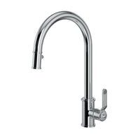 ARMSTRONG PULL-DOWN KITCHEN FAUCET WITH C-SPOUT