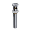 ROHL® PUSH DRAIN WITH OVERFLOW