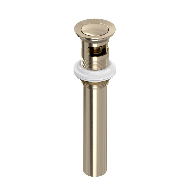 ROHL® PUSH DRAIN WITH OVERFLOW