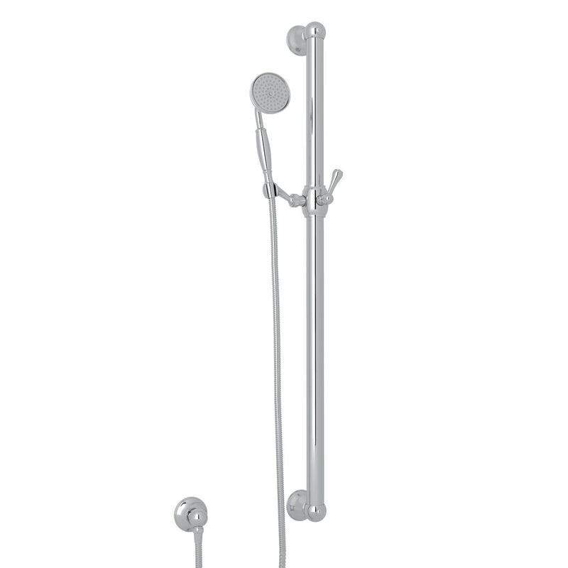 ROHL® HANDSHOWER SET WITH 39" GRAB BAR AND SINGLE-FUNCTION HANDSHOWER