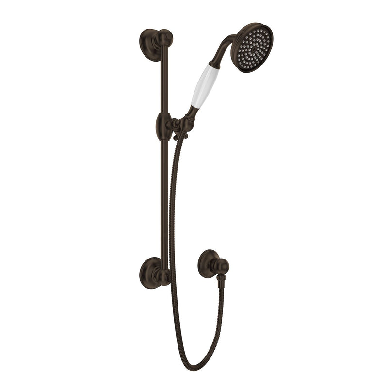 ROHL® HANDSHOWER SET WITH 22" SLIDE BAR AND SINGLE-FUNCTION HANDSHOWER