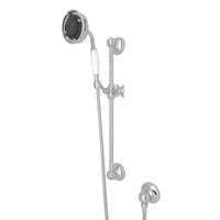 ROHL® HANDSHOWER SET WITH 22" SLIDE BAR AND 3-FUNCTION HANDSHOWER