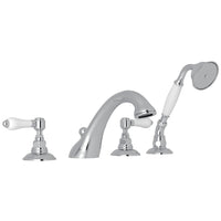 VIAGGIO® 4-HOLE DECK MOUNT TUB FILLER