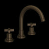 LOMBARDIA® WIDESPREAD LAVATORY FAUCET WITH C-SPOUT (CROSS HANDLE)