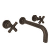 SAN GIOVANNI WALL MOUNT LAVATORY FAUCET (CROSS HANDLE)