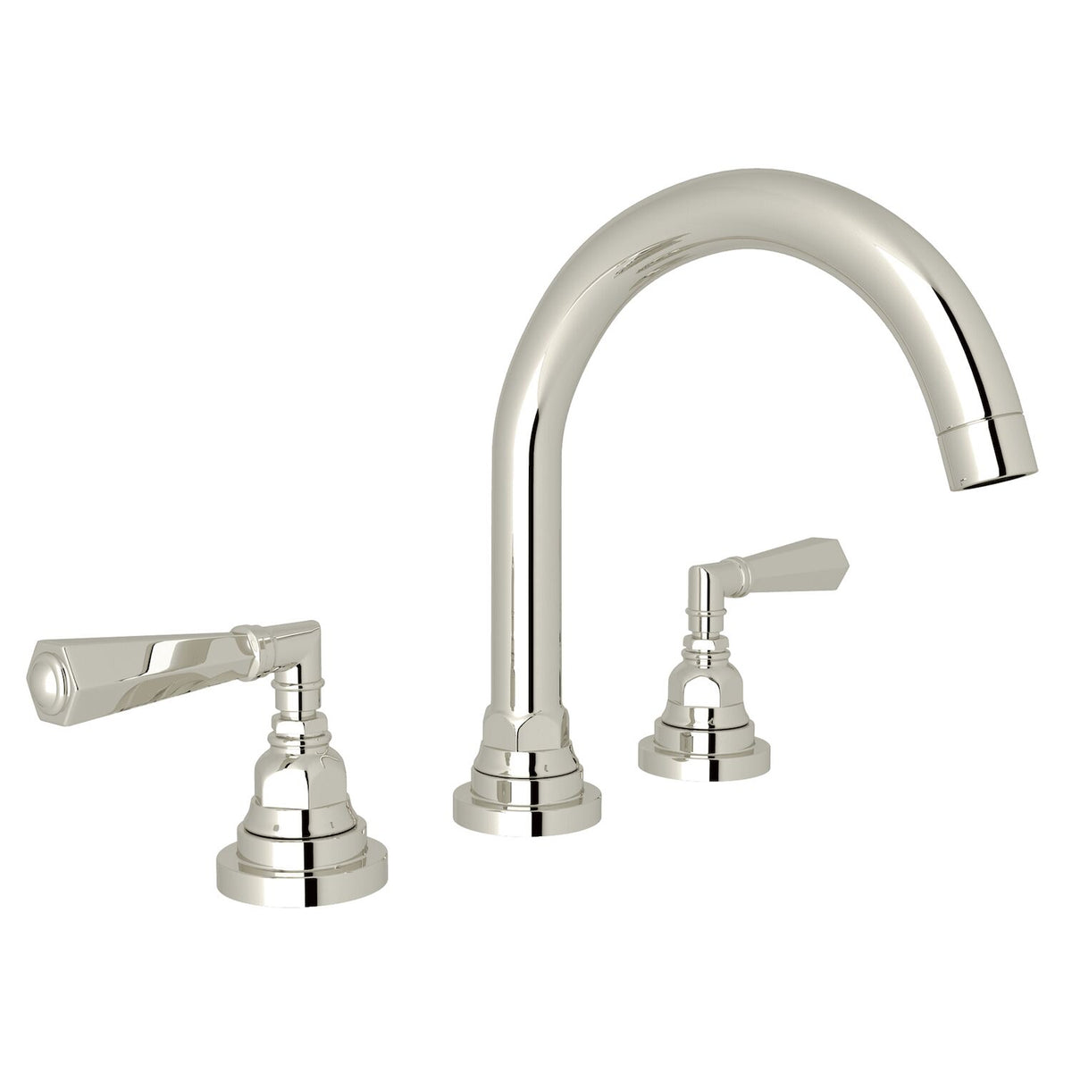 SAN GIOVANNI WIDESPREAD LAVATORY FAUCET WITH C-SPOUT (LEVER HANDLE)