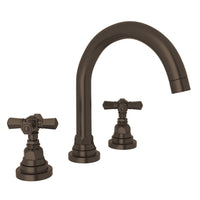 SAN GIOVANNI WIDESPREAD LAVATORY FAUCET WITH C-SPOUT (CROSS HANDLE)