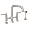 CAMPO BRIDGE KITCHEN FAUCET WITH SIDE SPRAY (LEVER HANDLE)