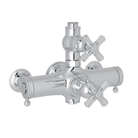PALLADIAN® EXPOSED THERM VALVE WITH VOLUME AND TEMPERATURE CONTROL (CROSS HANDLE)