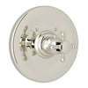ROHL® 3/4" THERMOSTATIC TRIM WITHOUT VOLUME CONTROL (CROSS HANDLE)