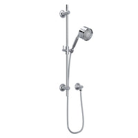 HANDSHOWER SET WITH 24" SLIDE BAR AND 5-FUNCTION HANDSHOWER