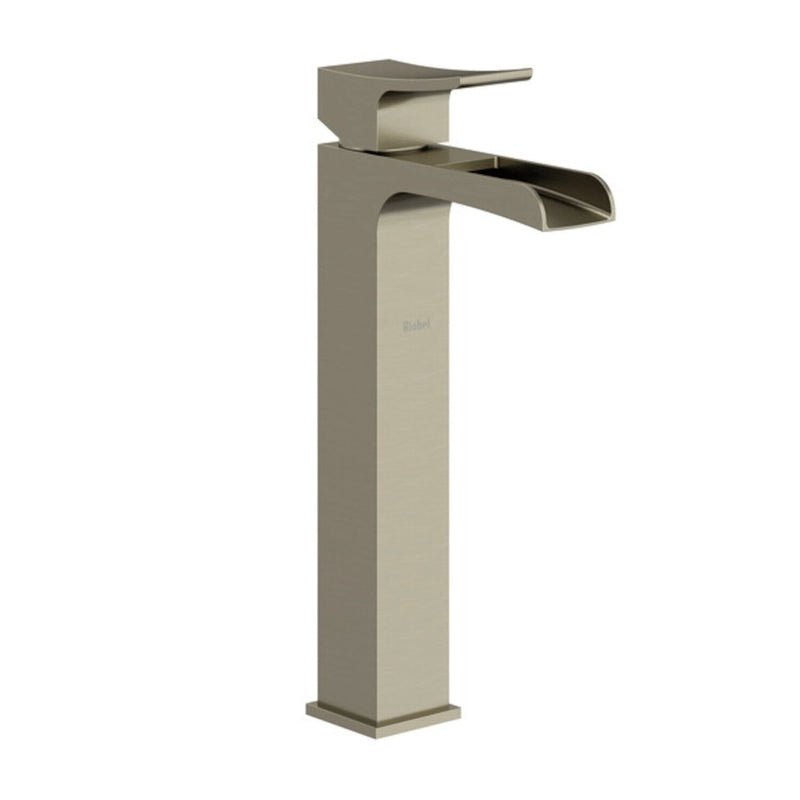 ZENDO SINGLE HANDLE TALL LAVATORY FAUCET WITH TROUGH