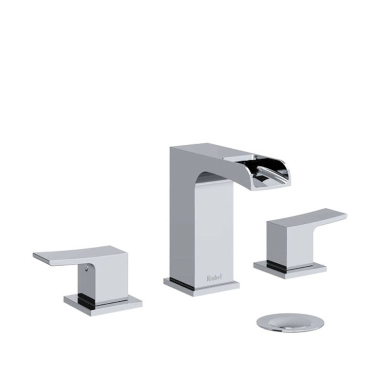 ZENDO WIDESPREAD BATHROOM FAUCET WITH TROUGH