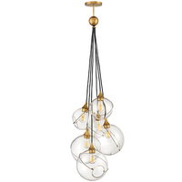 SKYE SIX LIGHT CLUSTER CHANDELIER