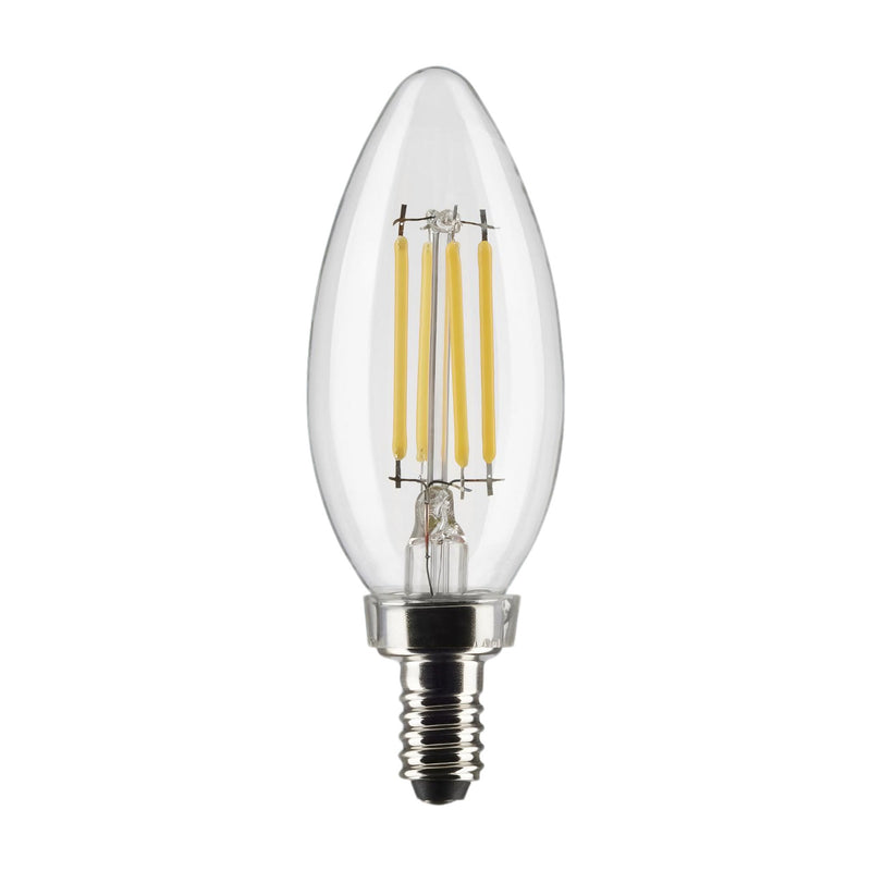 LED BULB 4 WATT B11 CANDELABRA BASE 3000K 120V