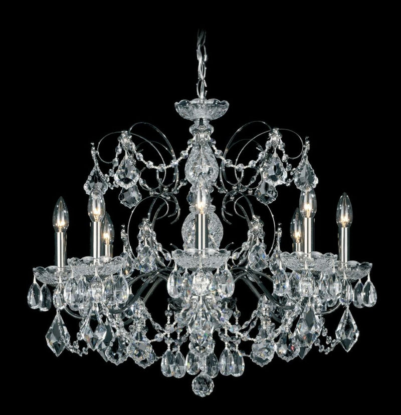 CENTURY 8-LIGHT CHANDELIER