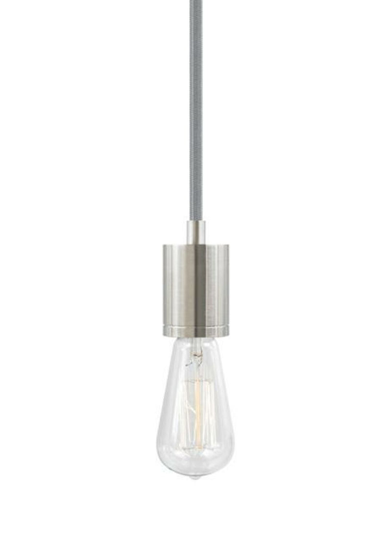 SOCO MODERN SOCKET PENDANT WITH GREY CORD