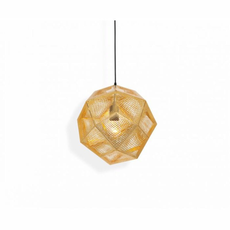 ETCH BRASS SMALL LED PENDANT