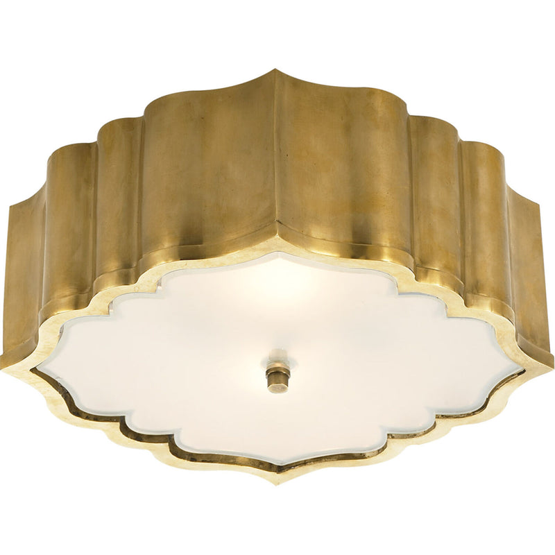 ALEXA HAMPTON BALTHAZAR 3-LIGHT 14-INCH FLUSH MOUNT LIGHT