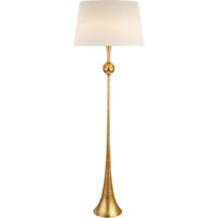 AERIN DOVER 1-LIGHT 64-INCH FLOOR LAMP WITH LINEN SHADE