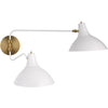 AERIN CHARLTON 2-LIGHT 28-INCH WALL SCONCE LIGHT