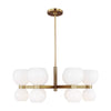 LONDYN 12 LIGHT SMALL CHANDELIER