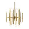 BECKHAM MODERN 24 LIGHT CHANDELIER