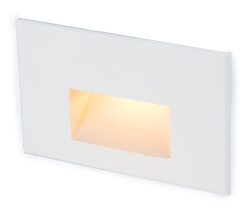 RECTANGULAR 2700K WARM WHITE LED STEP AND WALL LIGHT