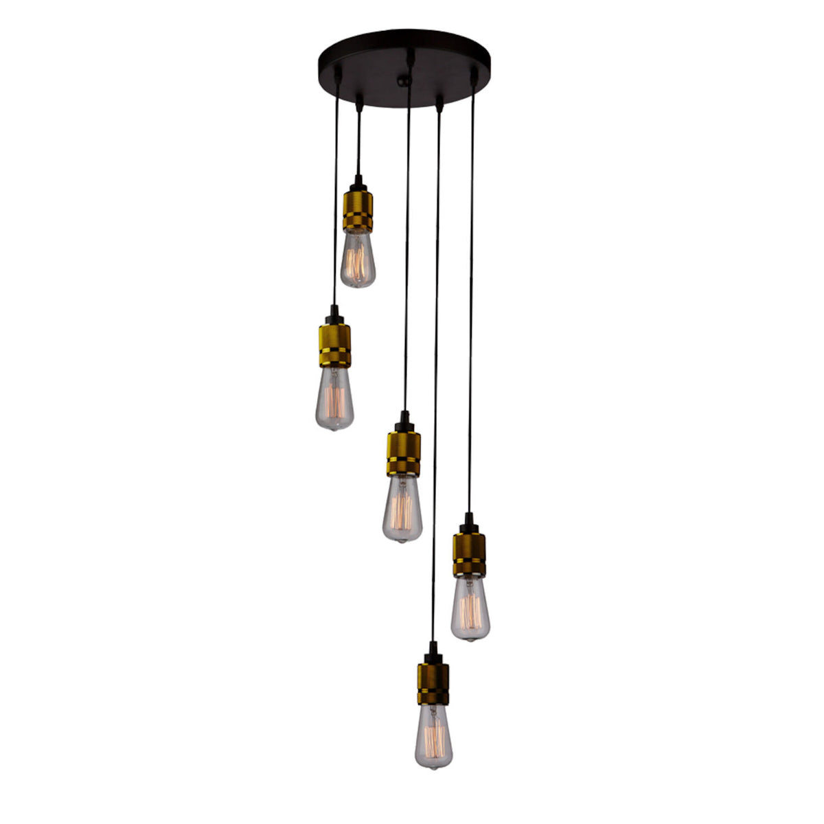 JERSEY 5-LIGHT CLUSTER PENDANT